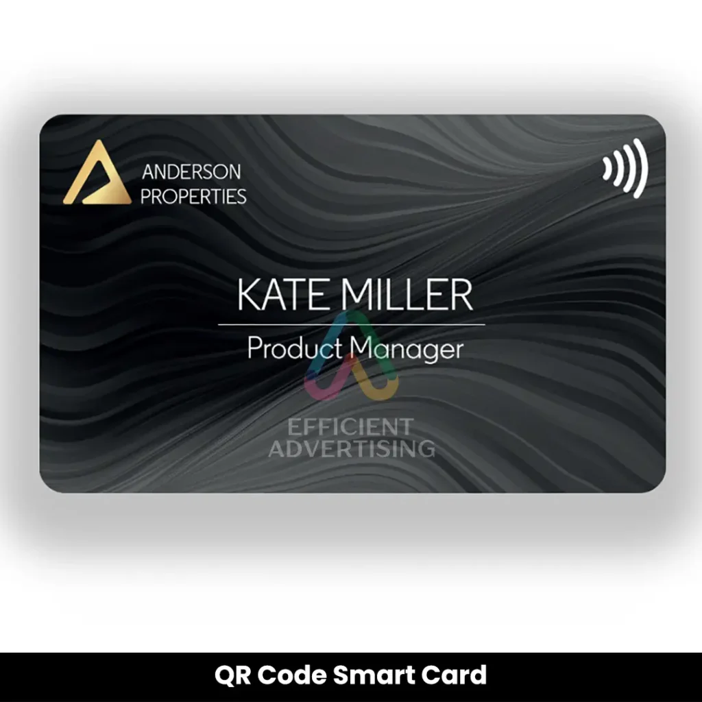 QR Code Smart Card — Efficient Advertising Dubai