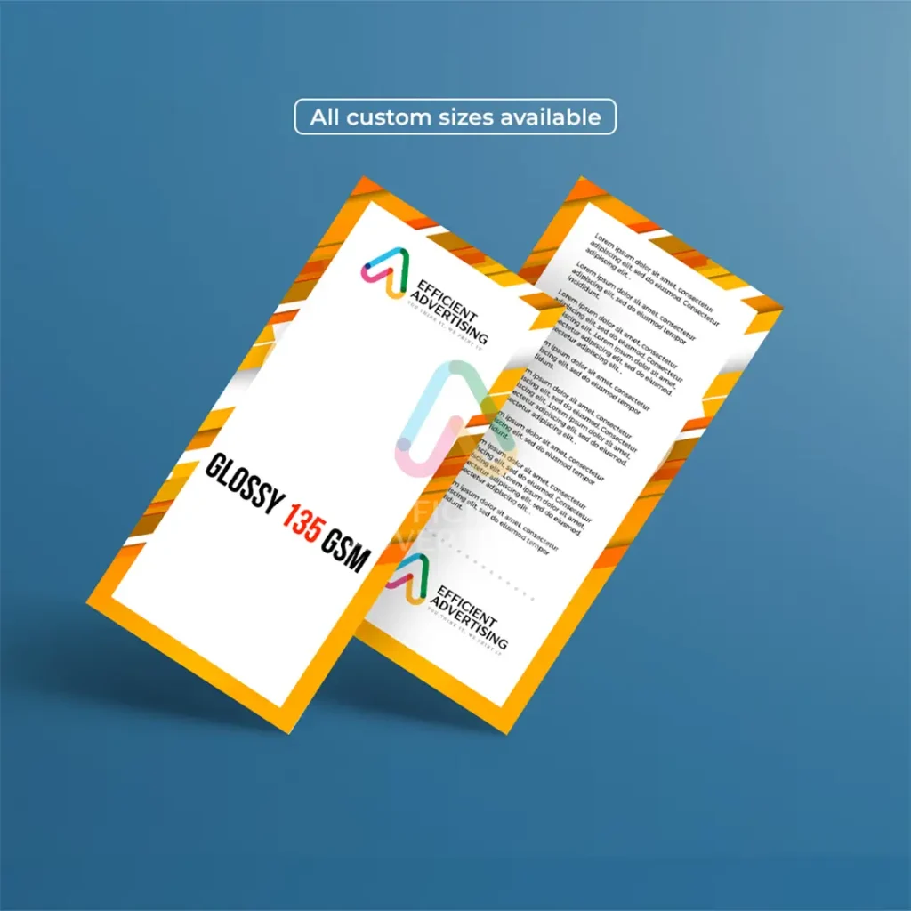 Glossy Paper 135gsm — Efficient Advertising Dubai
