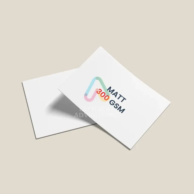 350 GSM+Matte in Print & Stationery by Efficient Advertising Dubai
