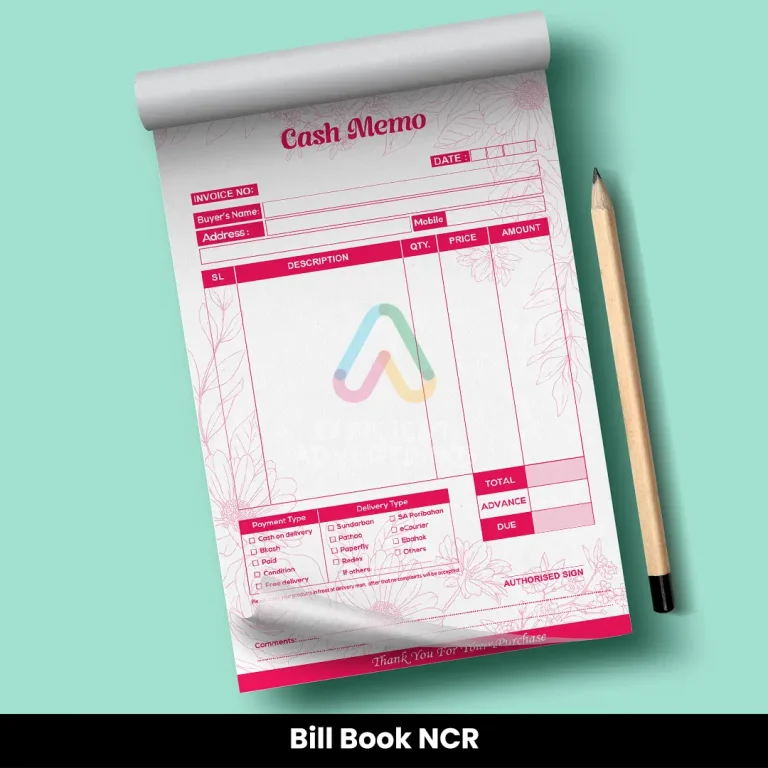 Bill Book NCR Dubai