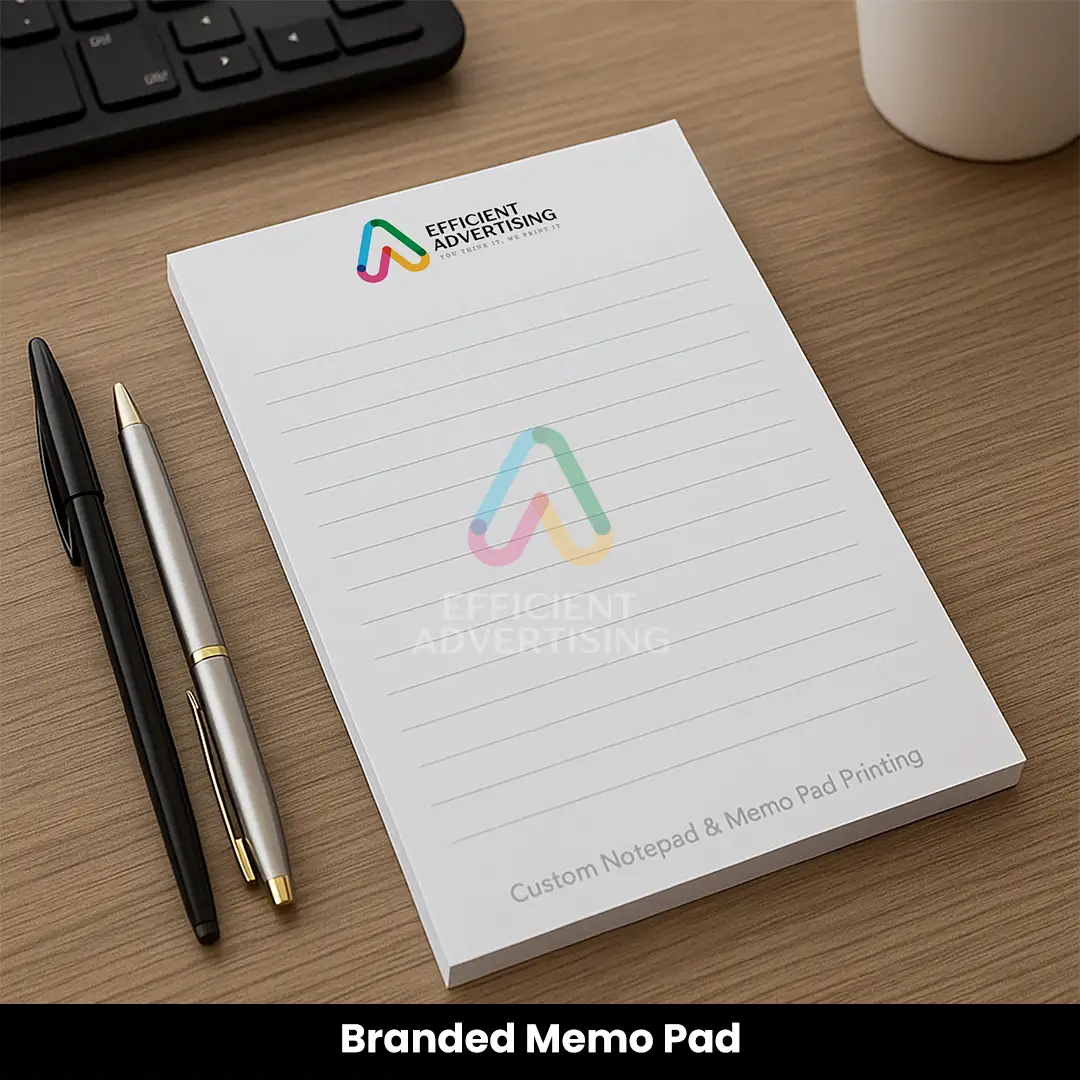 Branded Memo Pad — Efficient Advertising Dubai