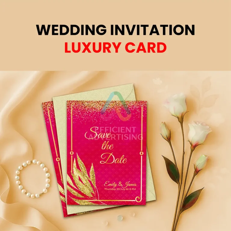 Luxury Card in Certificates & Invitations by Efficient Advertising Dubai