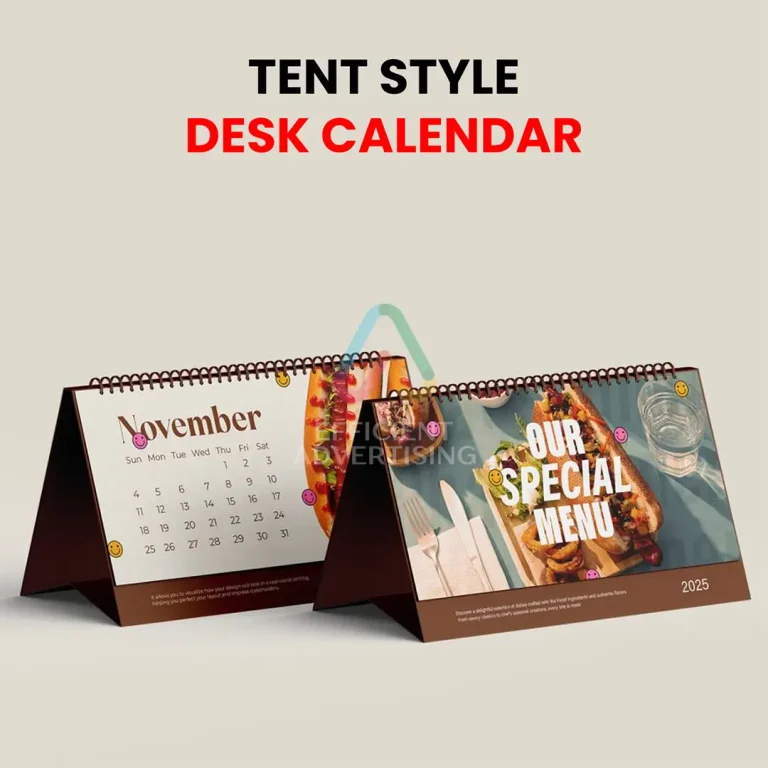 Tent Style Desk Calendar Dubai