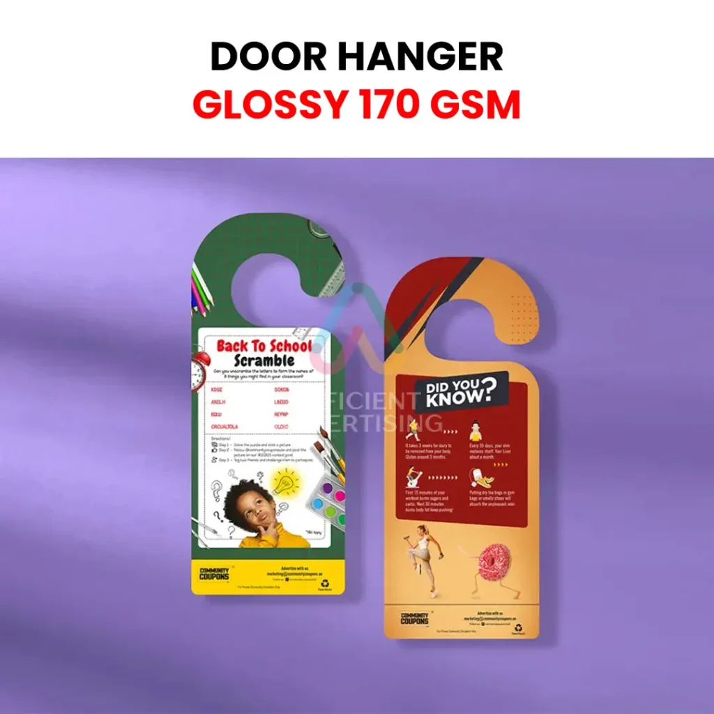 Glossy 170gsm — Efficient Advertising Dubai