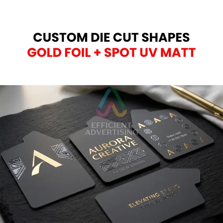Gold Foil Spot UV Matt Lamination Dubai