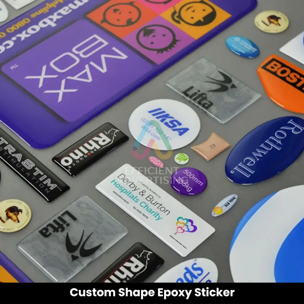 Custom Shape Epoxy — Efficient Advertising Dubai