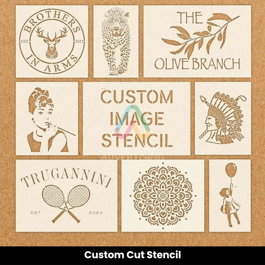 Custom Cut Stencil — Efficient Advertising Dubai