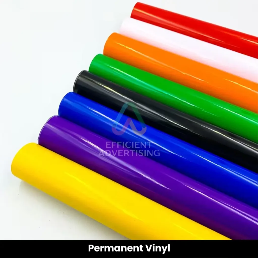 Permanent Vinyl — Efficient Advertising Dubai