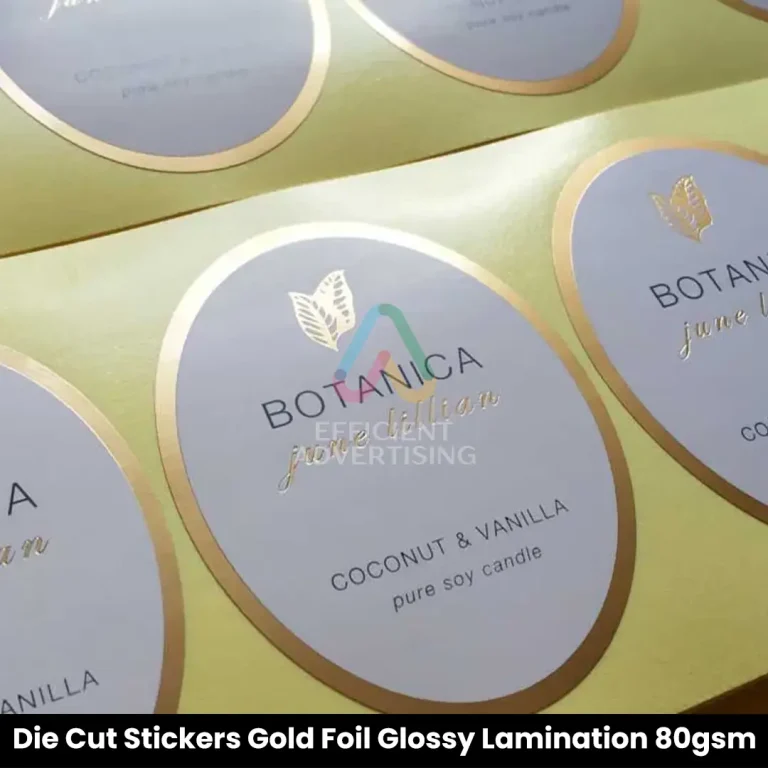 Gold Foil Glossy Lamination 80gsm Dubai