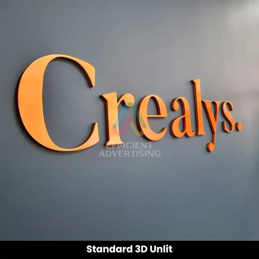 Standard 3D Unlit — Efficient Advertising Dubai
