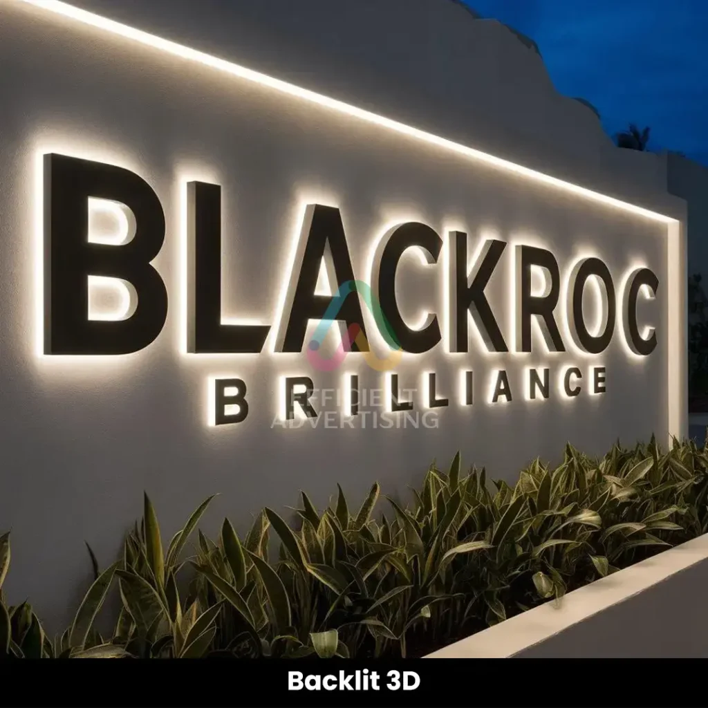 Backlit 3D — Efficient Advertising Dubai