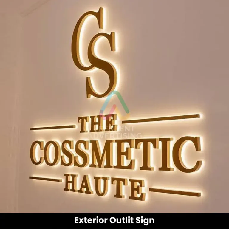 Exterior Outlit Sign Dubai
