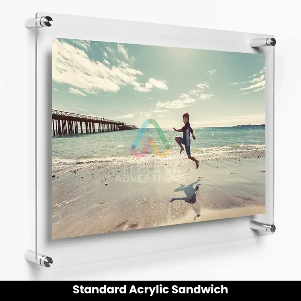 Standard Acrylic Sandwich — Efficient Advertising Dubai