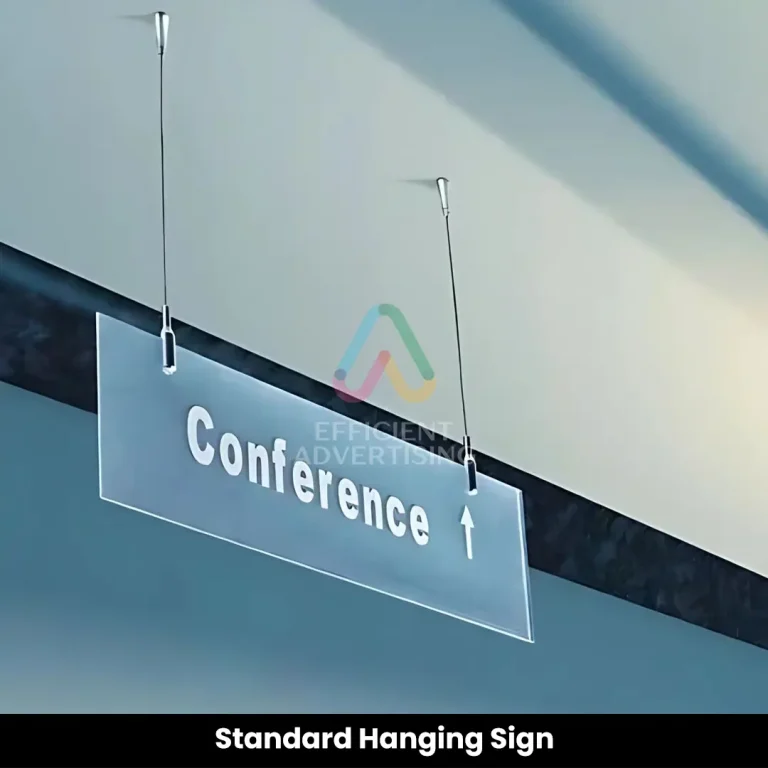 Standard Hanging Sign Dubai