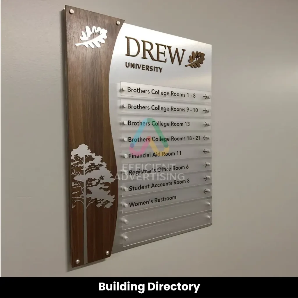 Building Directory — Efficient Advertising Dubai
