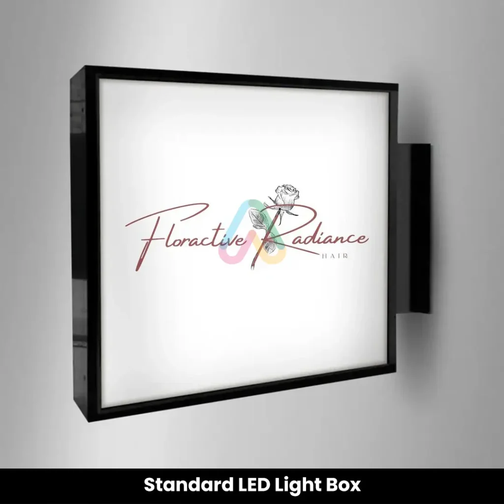 Standard LED Light Box — Efficient Advertising Dubai