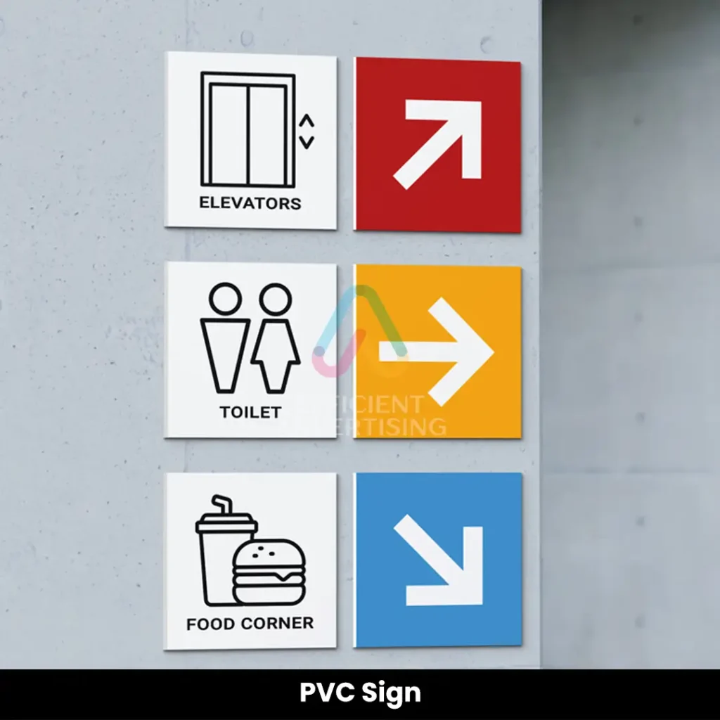 PVC Sign — Efficient Advertising Dubai