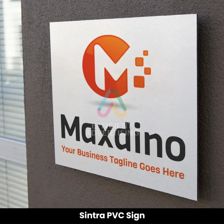 Sintra PVC Sign Dubai