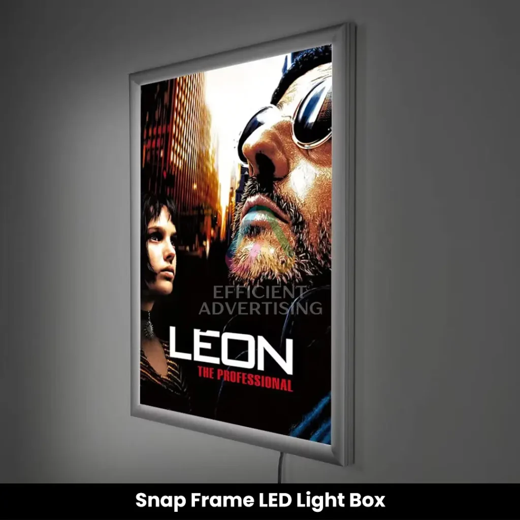 Snap Frame LED Light Box — Efficient Advertising Dubai