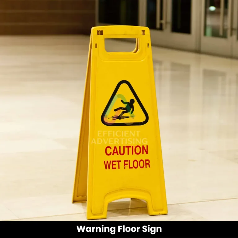 Warning Floor Sign Dubai