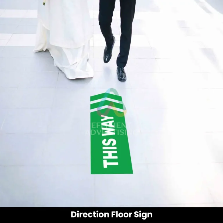 Direction Floor Sign Dubai