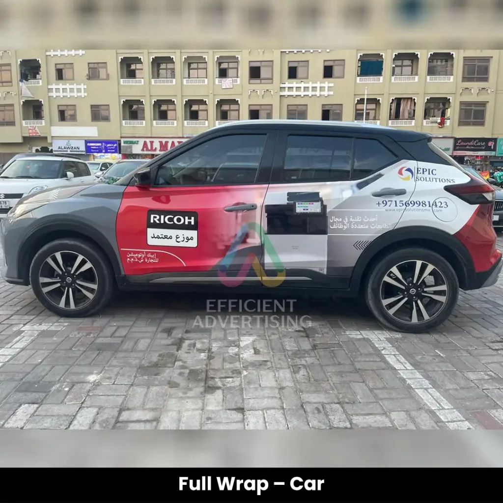 Full Wrap – Car — Efficient Advertising Dubai
