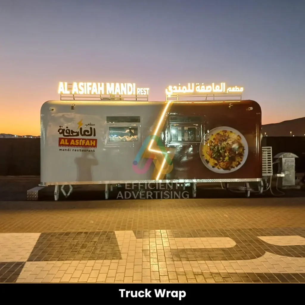 Truck Wrap — Efficient Advertising Dubai