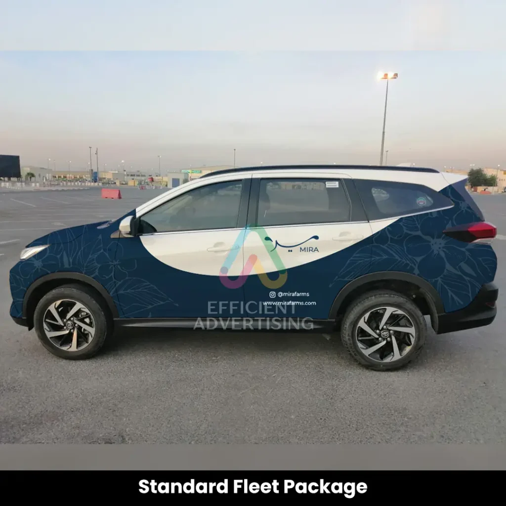 Standard Fleet Package — Efficient Advertising Dubai