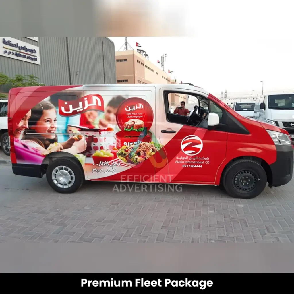 Premium Fleet Package — Efficient Advertising Dubai